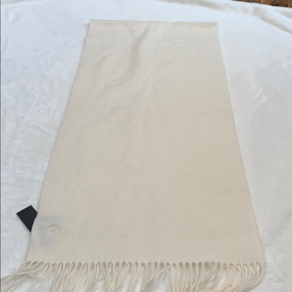 MOSCHINO logo embroidered scarf NWT - Picture 4 of 5